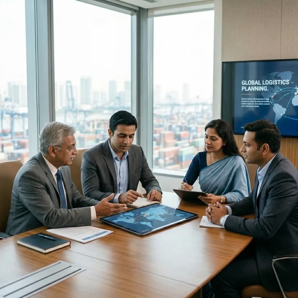 Logistics and supply chain executive recruitment planning session