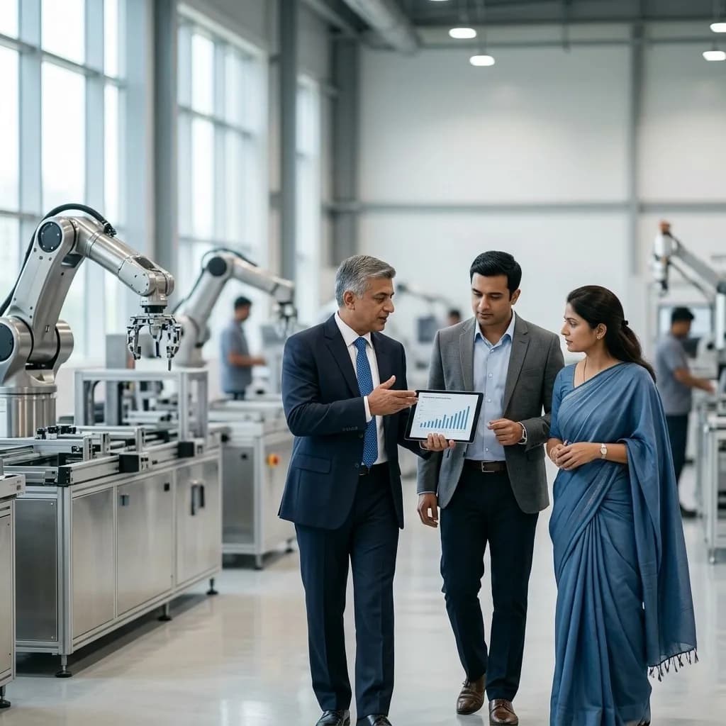 Manufacturing and Industry 4.0 leadership recruitment discussion