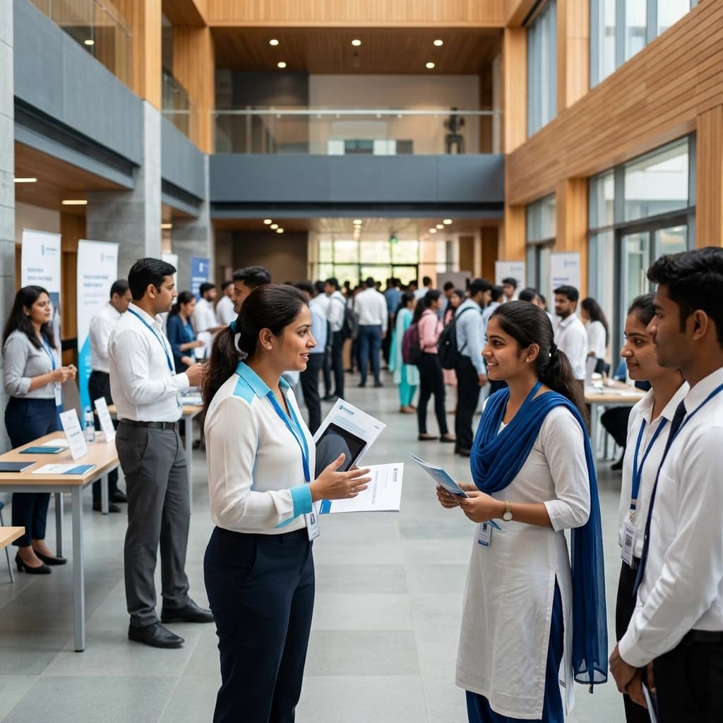 University recruitment drive